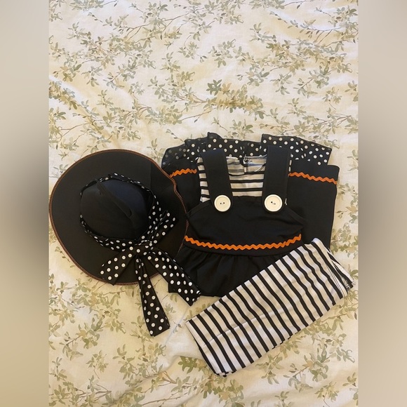 Kids Halloween Costume Set, Crafty Little Witch, 4-6 yo, Halloween Dress - Picture 6 of 9